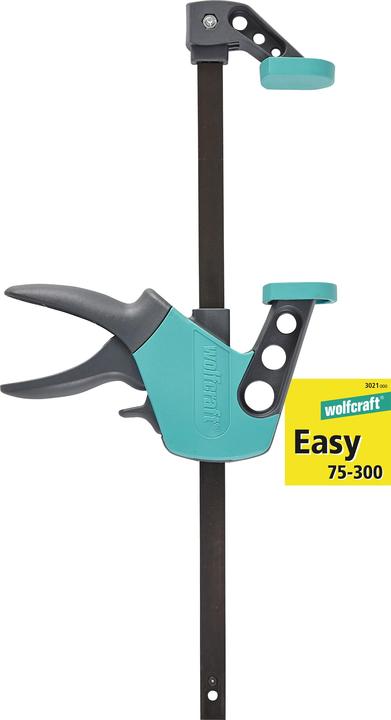 Immagine prodotto wolfcraft wolfcraft 1 EHZ - Einhandzwinge Easy 75/500mm (500 mm)