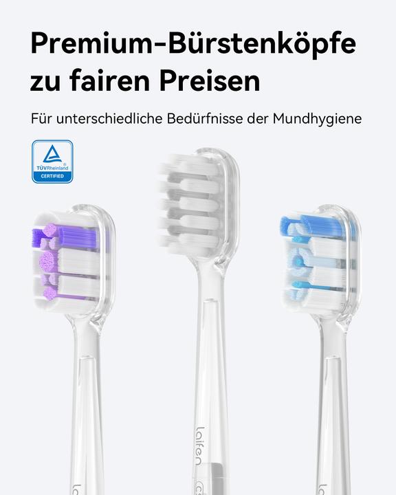 Actual product image Laifen Wave Aluminium BLU (Oscillating toothbrush)