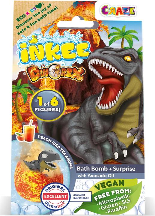 Image du produit Craze Inkee Surprise Dino (Bombe de bain)
