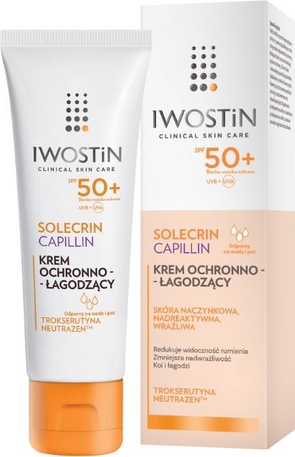 Produktbild Iwostin Solcrin Capillin, Schutzcreme, SPF 50+, 50 ml (Sonnencreme, SPF 50, 50 ml)