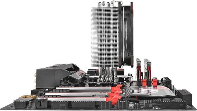 Produktbild Thermaltake Riing Silent 12 Red (159 mm)