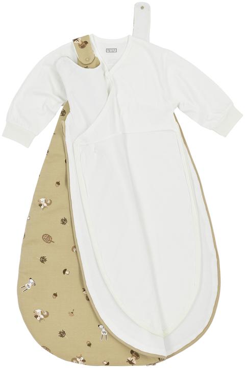 Immagine prodotto Meyco Sacco a pelo Jersey 2 pezzi 56/62 Animali della foresta (62 cm)