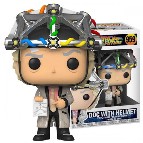 Actual product image Funko POP! - Back to the Future: Doc with Helmet