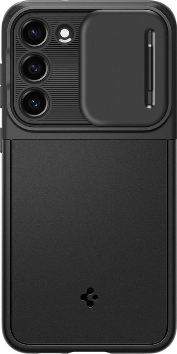 Actual product image Spigen Optik Armor Case for S911B Samsung Galaxy S23 - black (Samsung Galaxy S23)