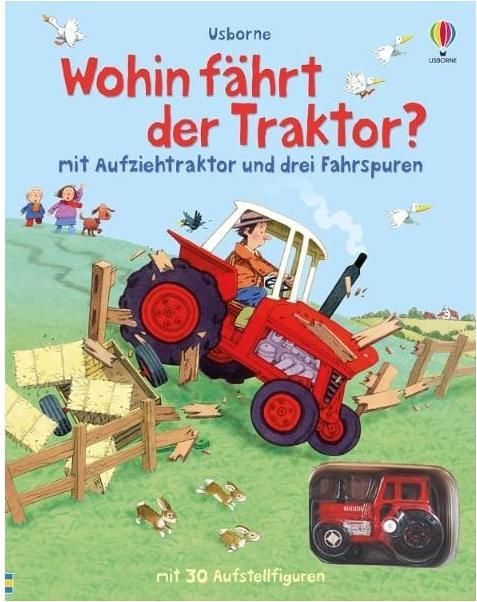 Produktbild Nina und Jan - Wohin fährt der Traktor? (Deutsch, Heather Amery, 2020)