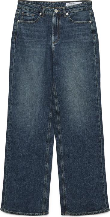 Vero Moda VMTESSA Hohe Taille Weiter Beinschnitt Jeans Weit geschnitten (W30/L34)