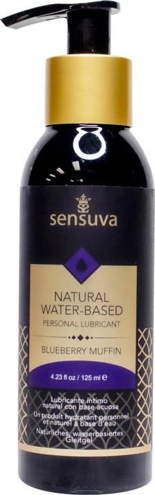 Produktbild Sensuva Natural Water-Based Personal Moisturizer Blueberry Muffin 125 ml (125 ml)