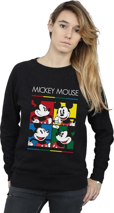 Immagine prodotto Disney Mickey Mouse Square Colour Felpa Donna (XXL)