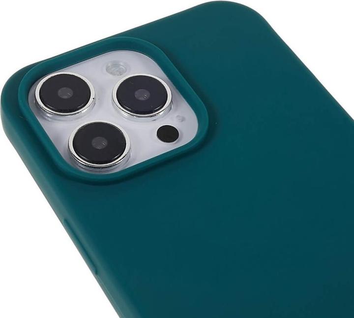 Actual product image Cover-Discount iPhone 14 Pro - Case with lanyard dark green