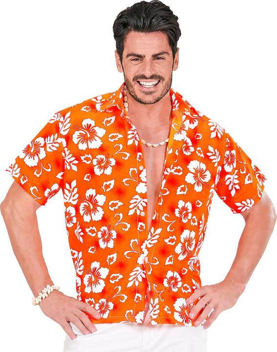 Image du produit Widmann Orangefarbenes Hawaiihemd, XXL
