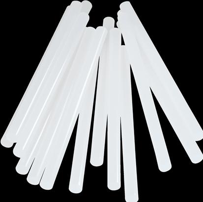 Actual product image Rapid PVC & cable glue sticks Ø12x190mm 14 pieces
