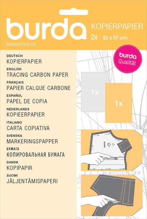 Immagine prodotto Carta copiativa Bianco / Giallo 2x 83 x 57cm (2 x)