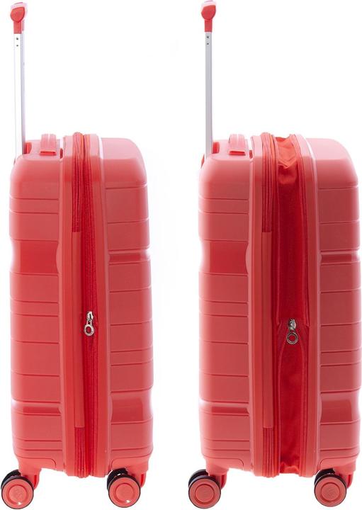 Image du produit Wüsthof 3800 4 roues trolley cabine 55 cm avec soufflet d'extension (36 l, Bagage à main (jusqu'à 50l))
