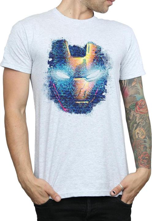 Produktbild Iron Man Distressed Head TShirt (XXL)