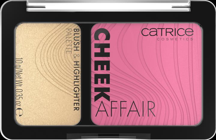 Immagine prodotto Catrice Cheek Affair Palette Blush & Illuminante (Amore al primo colpo, Highlighter, 10 g)