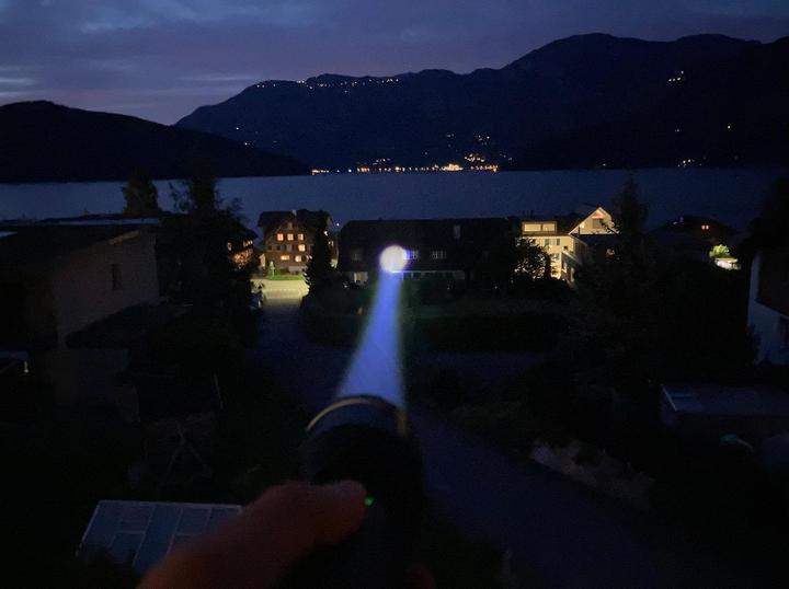 Produktbild Nordride Taschenlampe LED Spot Long Range R, 1100 Lumen, IP65, USB-C (21.90 cm, 1100 lm)