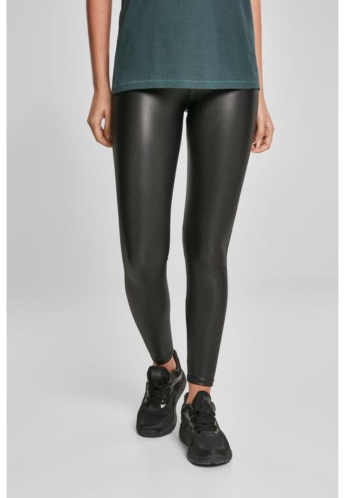 Actual product image Urban Classics Ladies Faux Leather High Waist Leggings 2-Pack (4XL)