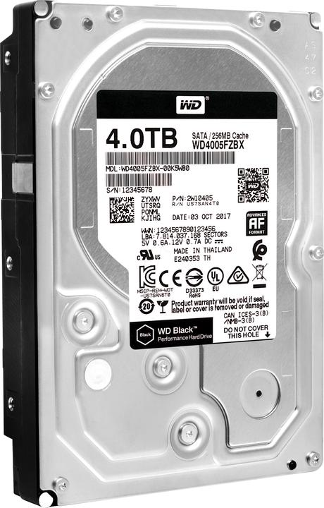 Produktbild WD Black (4 TB, 3.5", CMR)