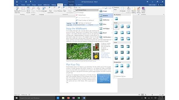 Produktbild Microsoft Office Home and Student 2016 (1 User, unbegrenzt)