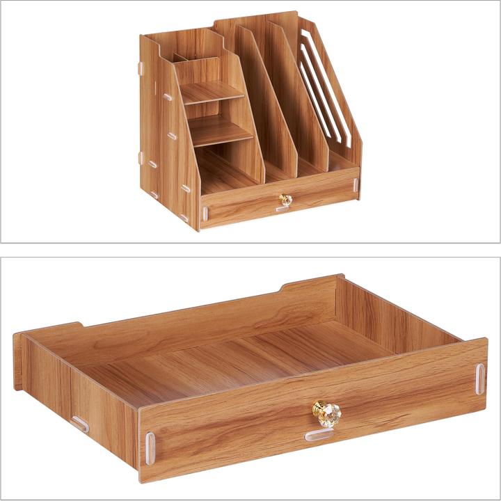 Actual product image Relaxdays Schreibtisch-Organizer (A4)