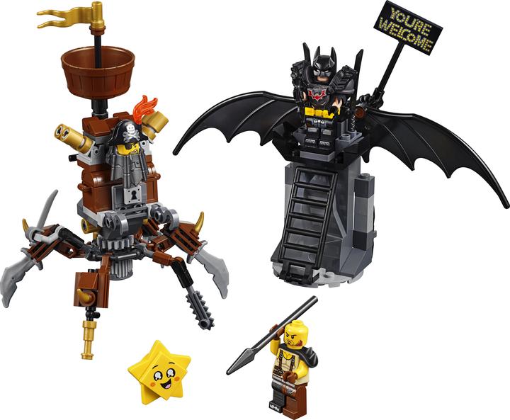 Immagine prodotto LEGO Pronti all'azione Batman e Barba di Ferro (70836)