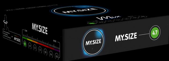 Produktbild My.Size Classic «47mm MIX» 28 Kondome für besten Tragekomfort und Sicherheit (28 Stk.)