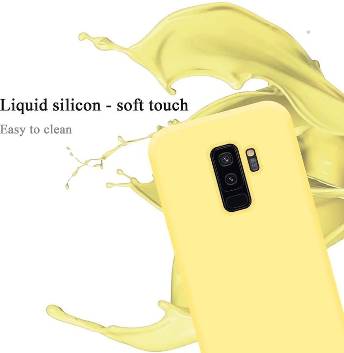 Image du produit Cadorabo TPU Liquid Silicone Case Cover (Samsung Galaxy S9+)