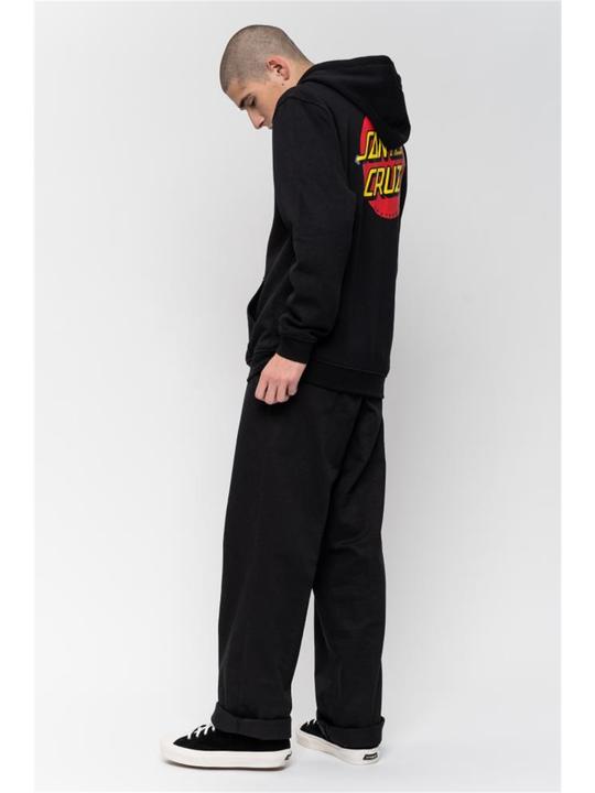 Actual product image Santa Cruz Classic Dot Zip Hoodie (M)