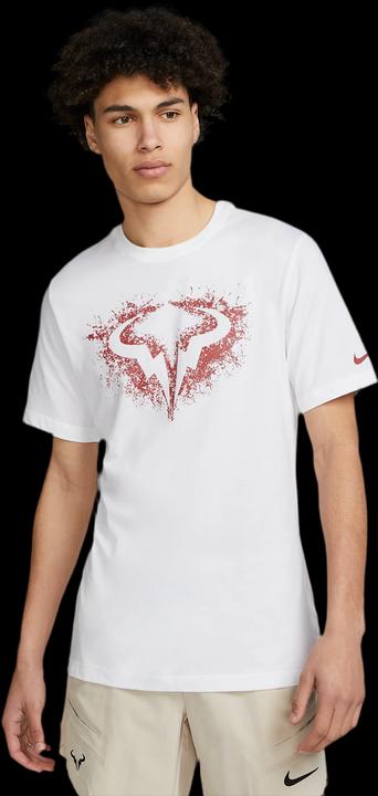 Nike Court Rafa T-Shirt Tennis White Man (XL)