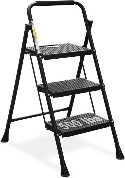HBTower 3-Stufen-Leiter (Trittleiter, 108 cm)