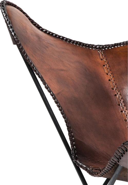 Produktbild Kare Design Sessel Butterfly Brown Eco