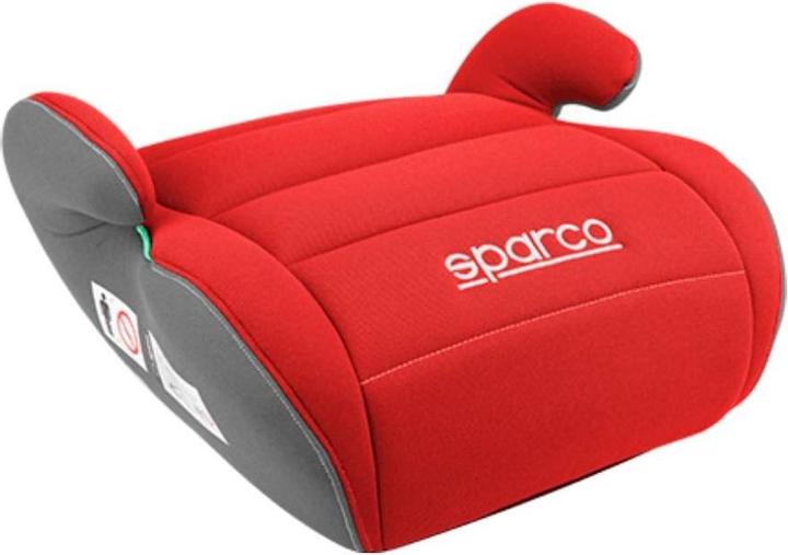 Actual product image Sparco F100KI RD (15-36 kg) Red/Grey (Booster seat, ECE R129/i-Size Standard)