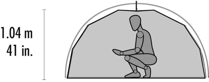 Actual product image Msr Elixir 3 (Dome tent, 3.70 kg, 3 persons)