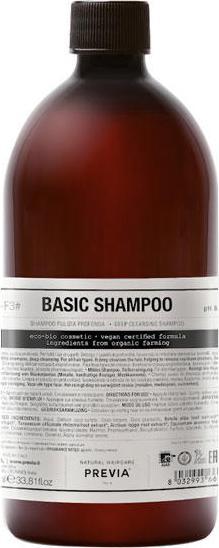 Produktbild Previa Organic Betula Leaf Organic Betula Leaf Basic Shampoo (1000 ml, Flüssiges Shampoo)