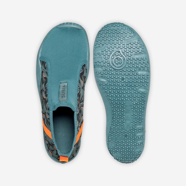 Image du produit Subea Chaussures aquatiques élastiques Adulte - aquashoes 120 awake Leaf orange (39)