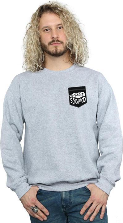 Immagine prodotto Scooby Doo Faux Pocket Felpa Uomo (S)
