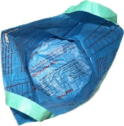 Image du produit Bekos Upcycling - grand sac à linge / sac universel en sac de doublure recyclé Grenouille