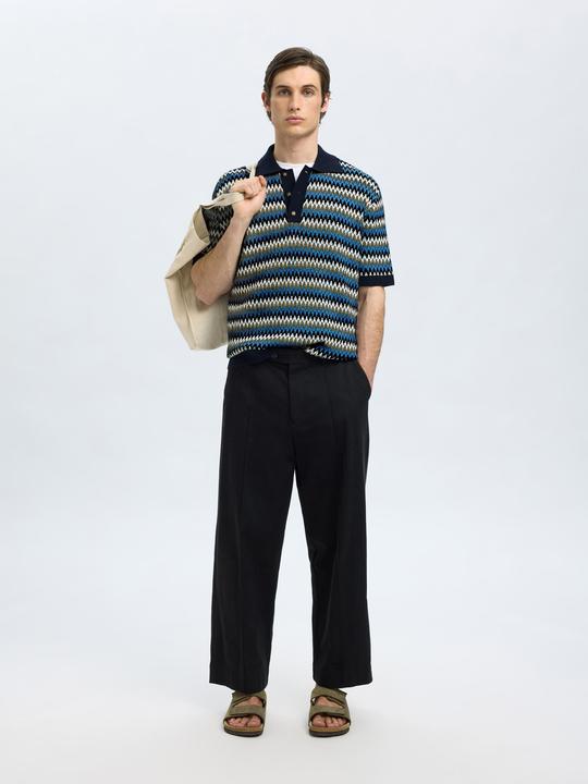 Immagine prodotto Selected Homme Kurzärmeliges Polohemd aus Strick (XL)