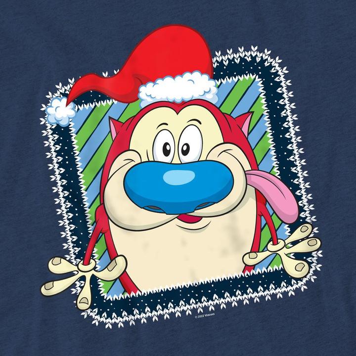 Produktbild Ren & Stimpy Festive TShirt weihnachtliches Design (L)