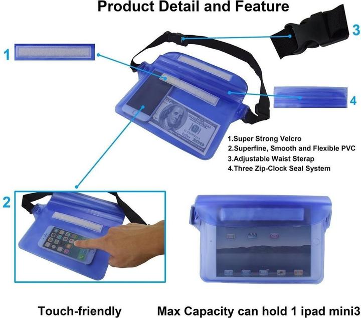 Immagine prodotto Cover-Discount Borsa d'acqua per telefono cellulare e piccoli oggetti