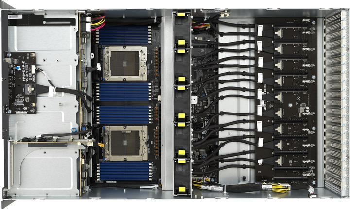 Actual product image ASUS Server BAB ESC8000A-E12-SKU1/10G/3kW(2+2)/3PCIe