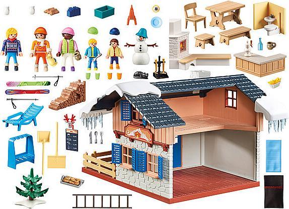 Image du produit Playmobil Chalet de ski (9280, Playmobil Family Fun)