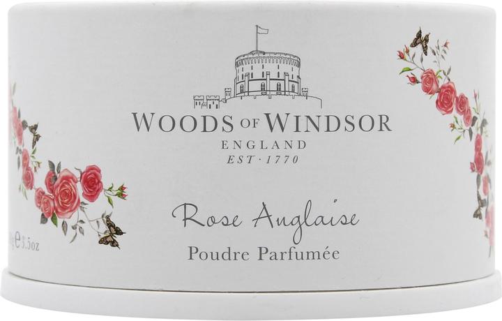Woods Of Windsor True Rose by Dusting Powder 104 ml (Körperpuder, 104 ml)