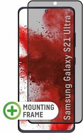Productafbeelding Displex Real Glass, Privacy Full Cover Panzerglas (1 Stuk, Samsung Galaxy S21 Ultra 5G)