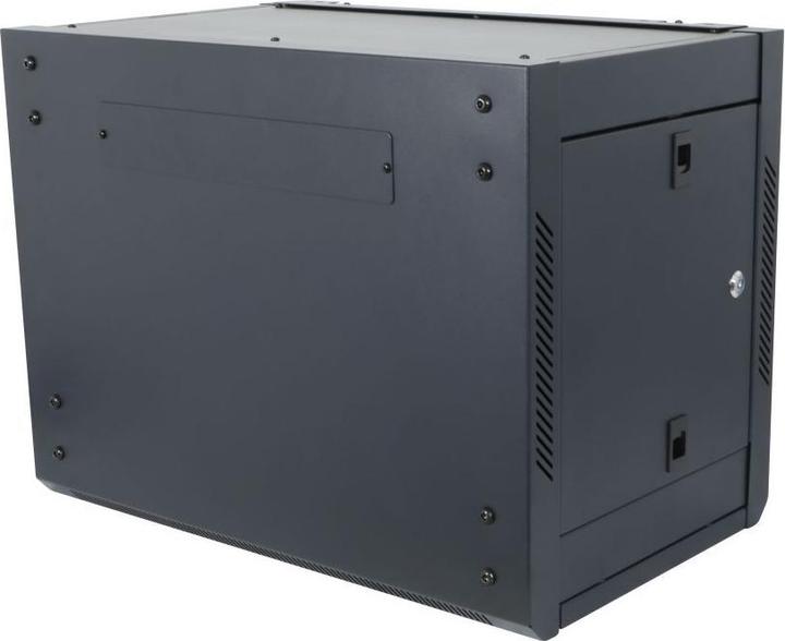 Produktbild Allnet 19 Wandgehäuse 15HE B600 / T600mm 1-teilig *schwarz* SMA-Serie (10.86 HE, 19 Zoll Rack)