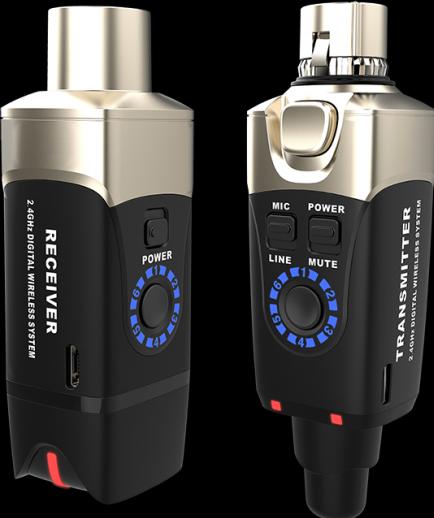 Actual product image Xvive U3 Wireless System for Microphone and