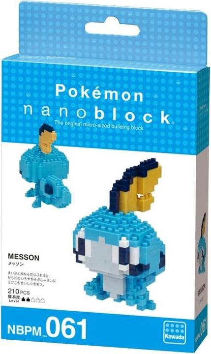 Actual product image Nanoblock Pokemon Larméléon Memmeon