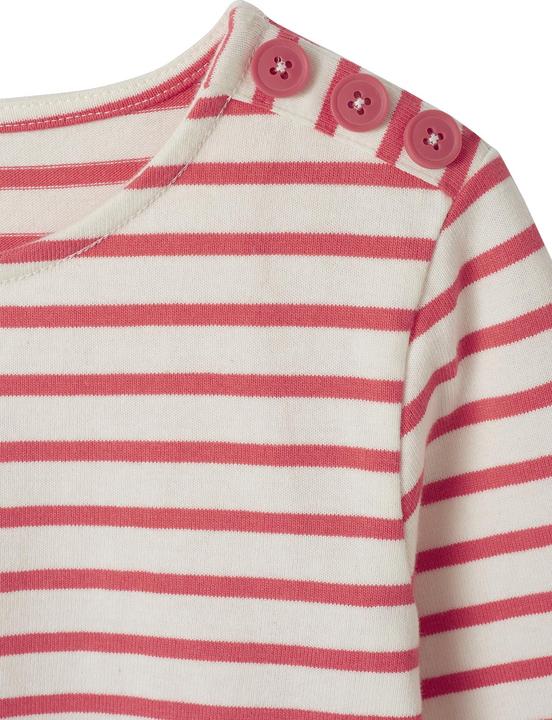 Vertbaudet Mädchen Ringelshirt mit Recycling-Baumwolle
