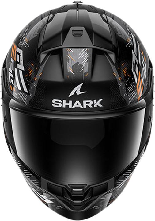 Image du produit Shark Casque Intégral Ridill 2 Molokai / Noir / Orange / Brillant XS (XS)