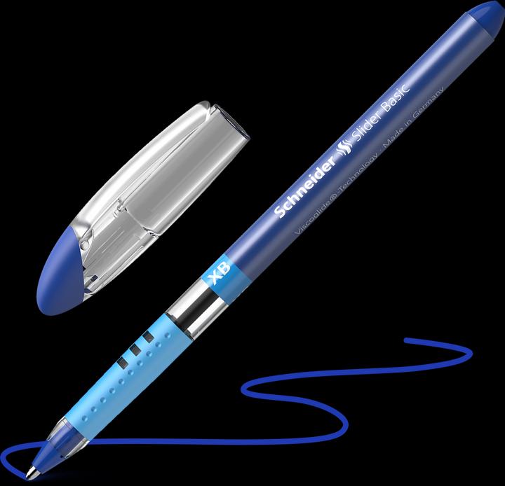 Produktbild Schneider Kugelschreiber Slider Basic (Blau, 1 x)